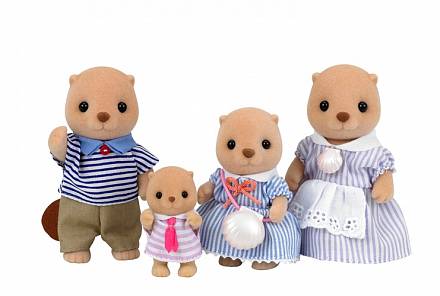 Sylvanian Families - Семья Морских Бобров 